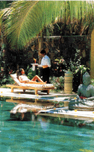 Exotic Spa Treatments with relaxing areas.