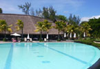 poolside and bar at the sands spa resort