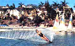 water skiing in mauritius